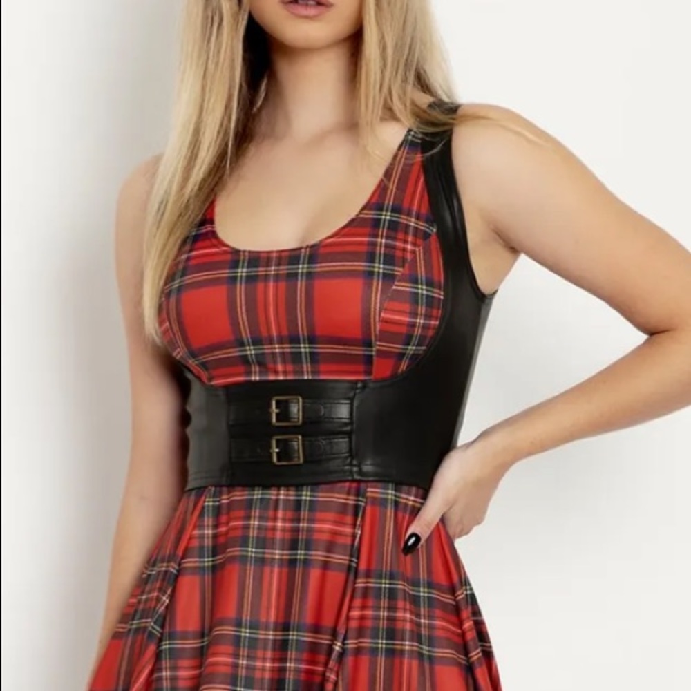 ROUTE 666 UNDERBUST CORSET BLACK NWT SIZE SMALL BLACKMILK - Picture 11 of 14